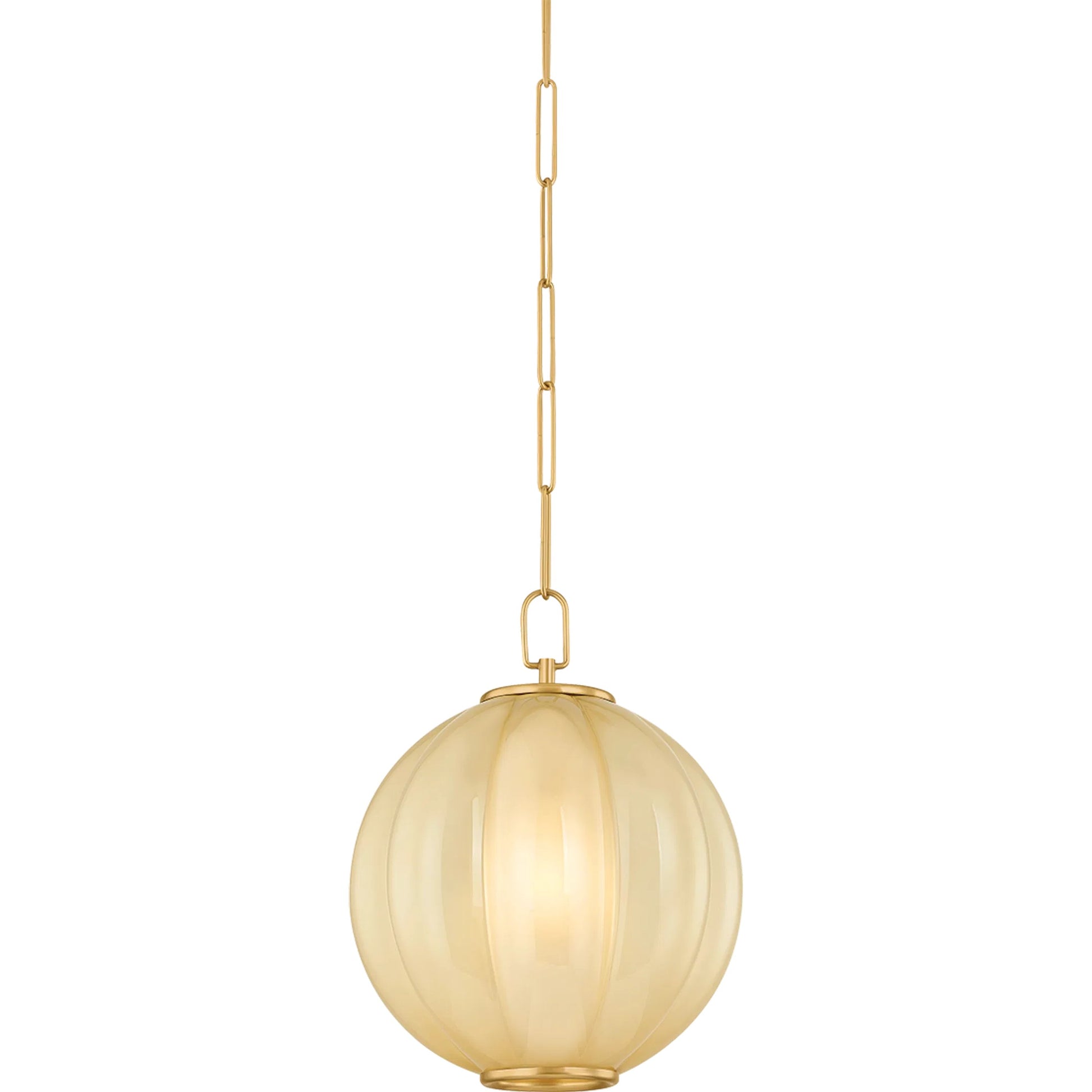 Bernadine Pendant by Mitzi in aged brass. Made from unique in a unique style.