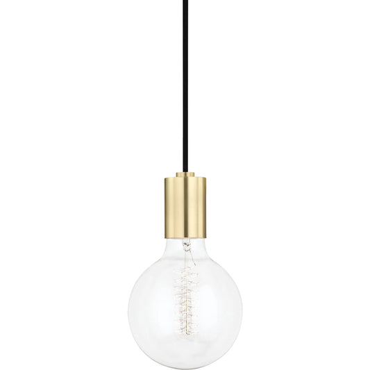 Ava Pendant by Mitzi. Made from steel in a modern style.
