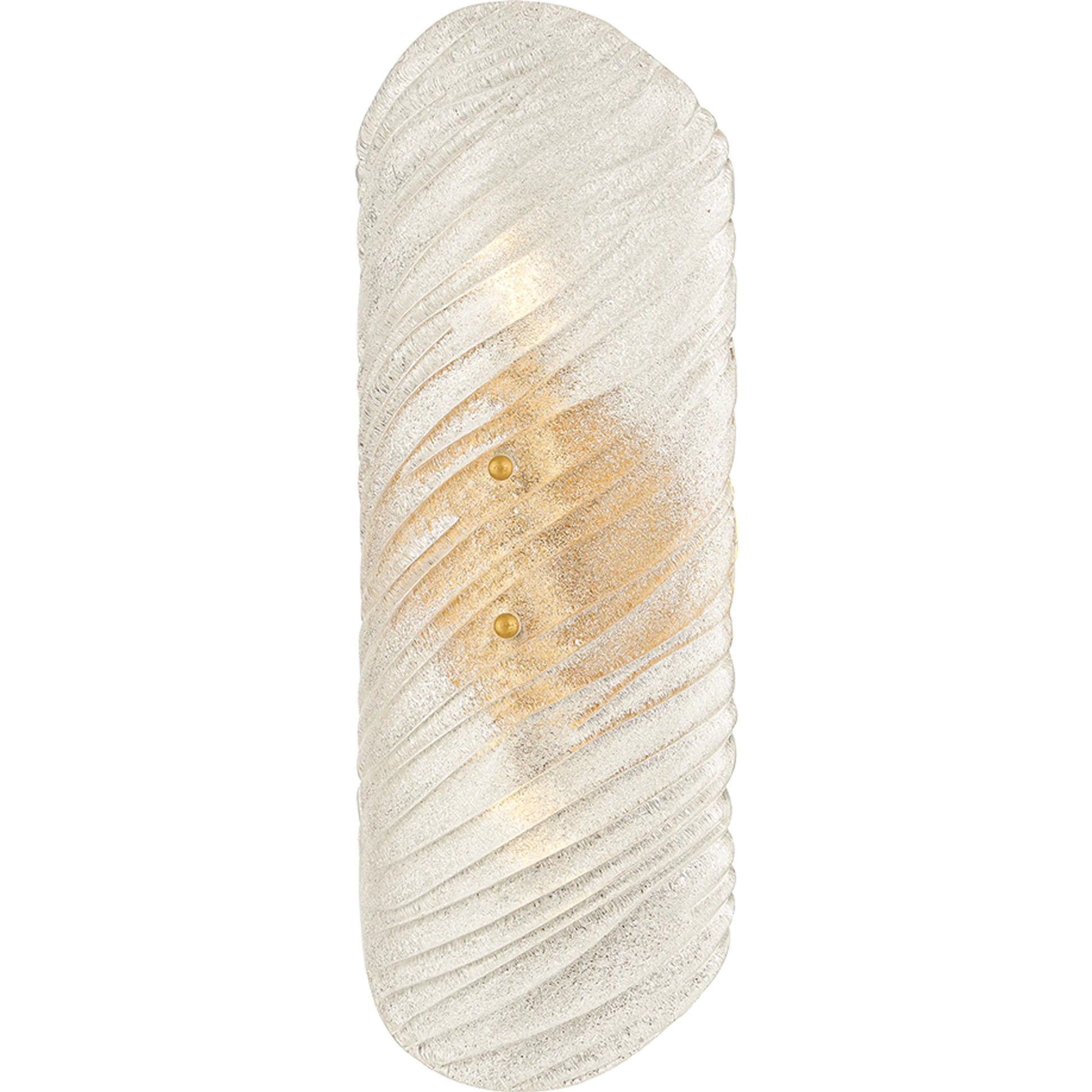 Shelley Wall Sconce by Mitzi in vintage gold leaf. Made from unique in a unique style.