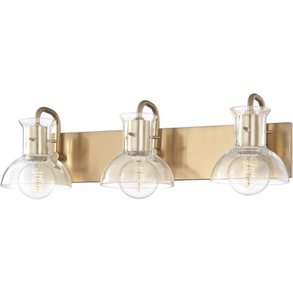 Riley Bath Bracket Light by Mitzi. Made from steel in a modern style.