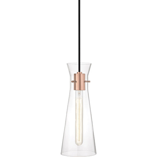 Anya Pendant by Mitzi. Made from steel in a modern style.