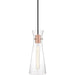 Anya Pendant by Mitzi. Made from steel in a modern style.