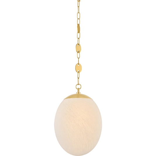 001 SI-2544236 | Primary Silo | Nell Pendant by Mitzi in aged brass. Made from steel in a unique style.