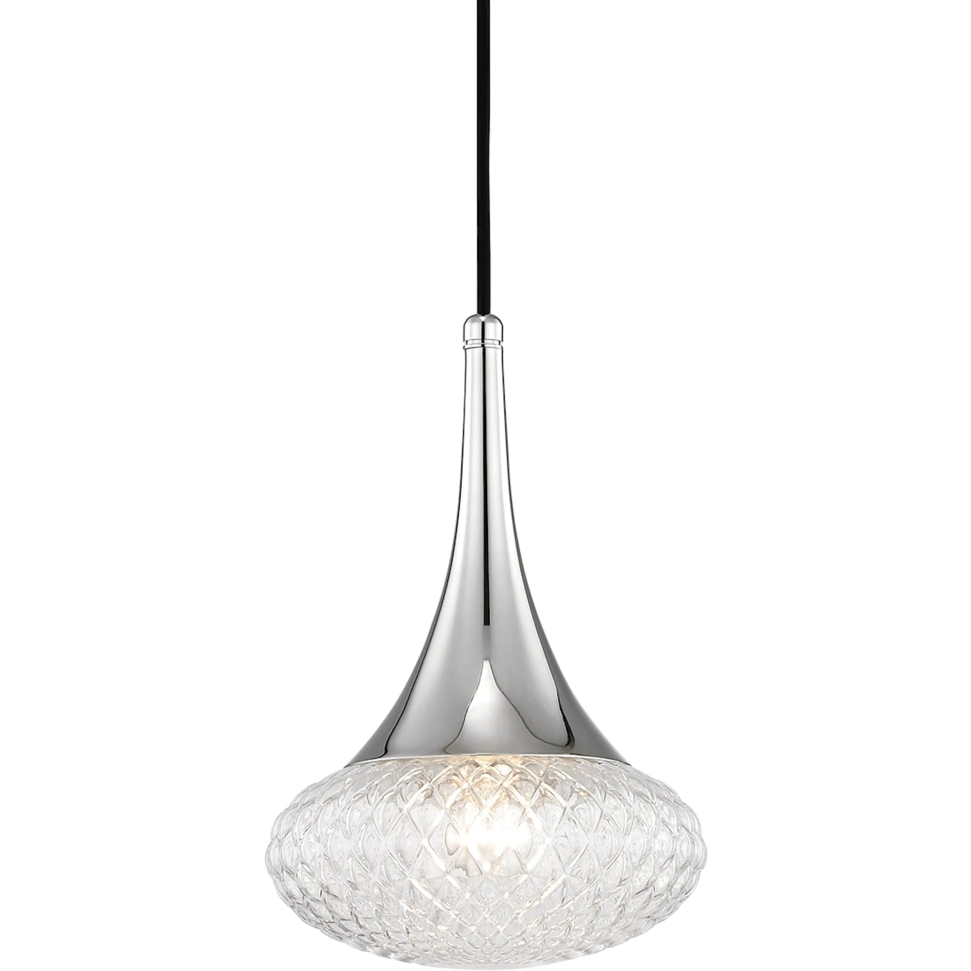 Bella Pendant by Mitzi. Made from steel in a modern style.