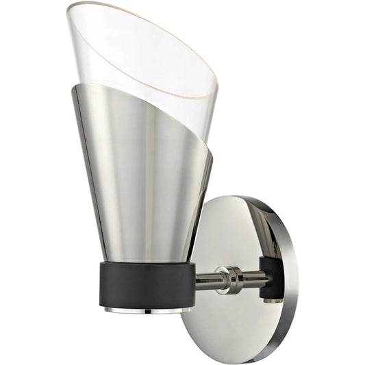 Angie Wall Sconce by Mitzi. Made from steel in a modern style.