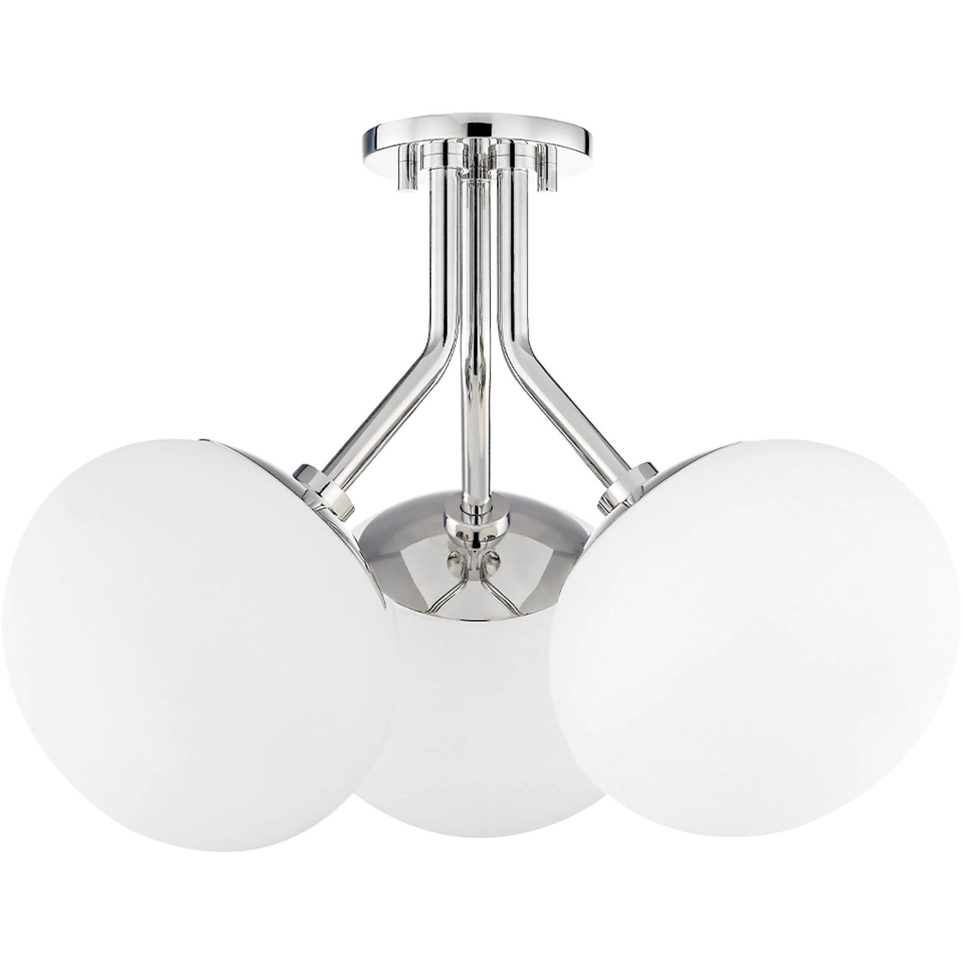 Estee Semi Flush by Mitzi. Made from steel in a modern style.
