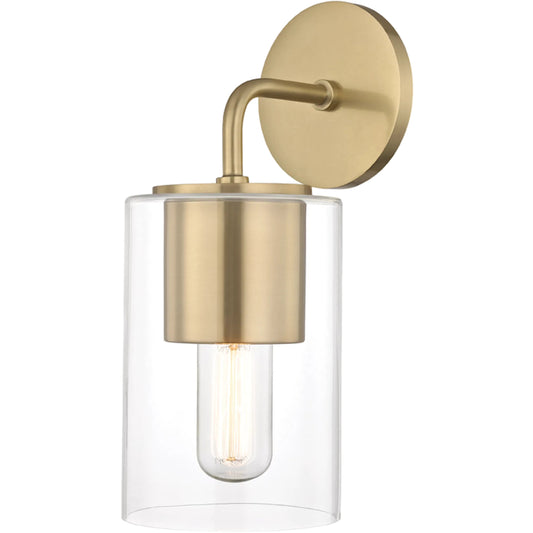 Lula Wall Sconce by Mitzi. Made from steel in a modern style.