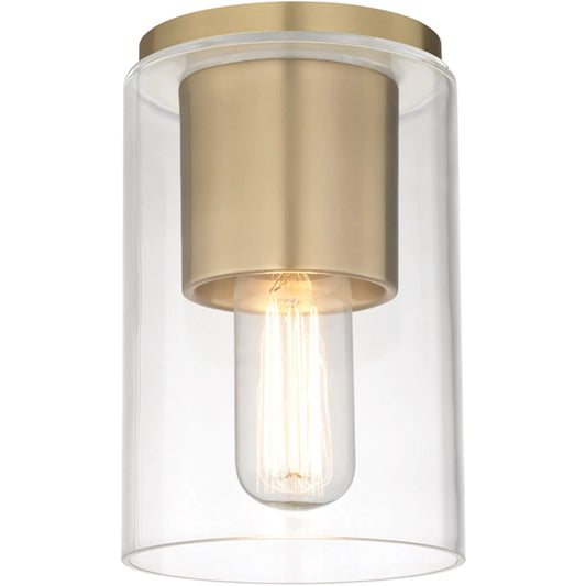 Lula Flush Mount by Mitzi. Made from steel in a modern style.