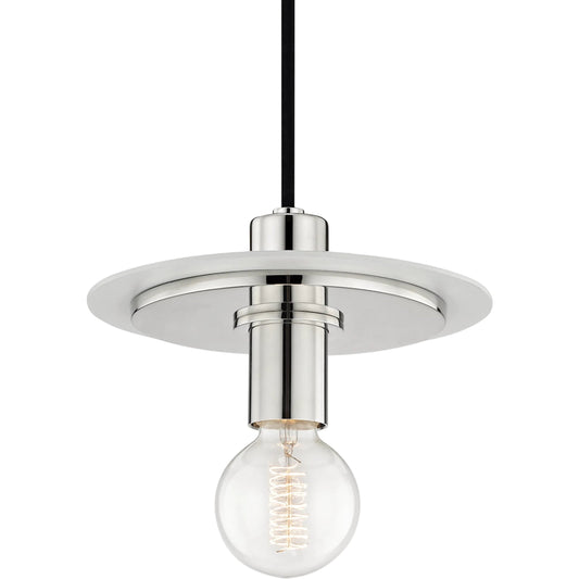 Milo Pendant by Mitzi. Made from steel in a modern style.