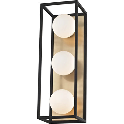 Aira Bath Bracket by Mitzi. Made from steel in a modern style.