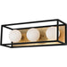 Aira Bath Bracket by Mitzi. Made from steel in a modern style.