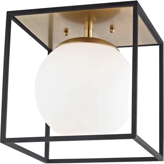 001 S-313262 | Primary Silo | Aira Flush Mount by Mitzi. Made from steel in a modern style.