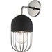 Haley Wall Sconce by Mitzi. Made from steel in a modern style.