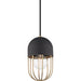 Haley 1 Light Pendant by Mitzi. Made from steel in a modern style.