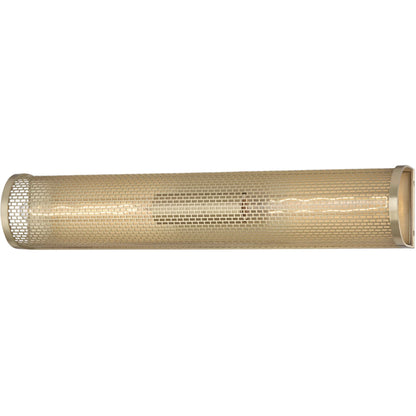 Pawtucket Flush Mount by Hudson Valley in aged brass, soft white. Made from steel in a transitional style.