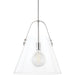 Karin Pendant by Mitzi. Made from steel in a modern style.