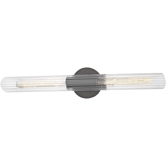 Cecily Wall Sconce by Mitzi. Made from steel in a modern style.
