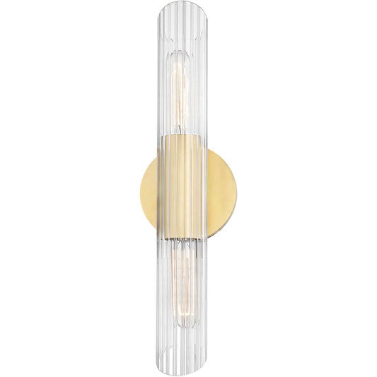 Cecily Wall Sconce by Mitzi. Made from steel in a modern style.