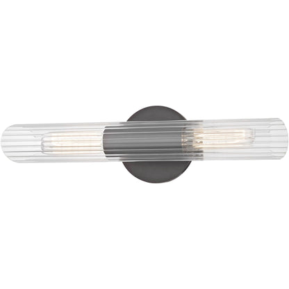 Cecily Wall Sconce by Mitzi. Made from steel in a modern style.