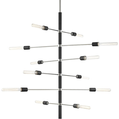 Abrams Wall Sconce by Hudson Valley in aged brass. Made from steel in a modern style.