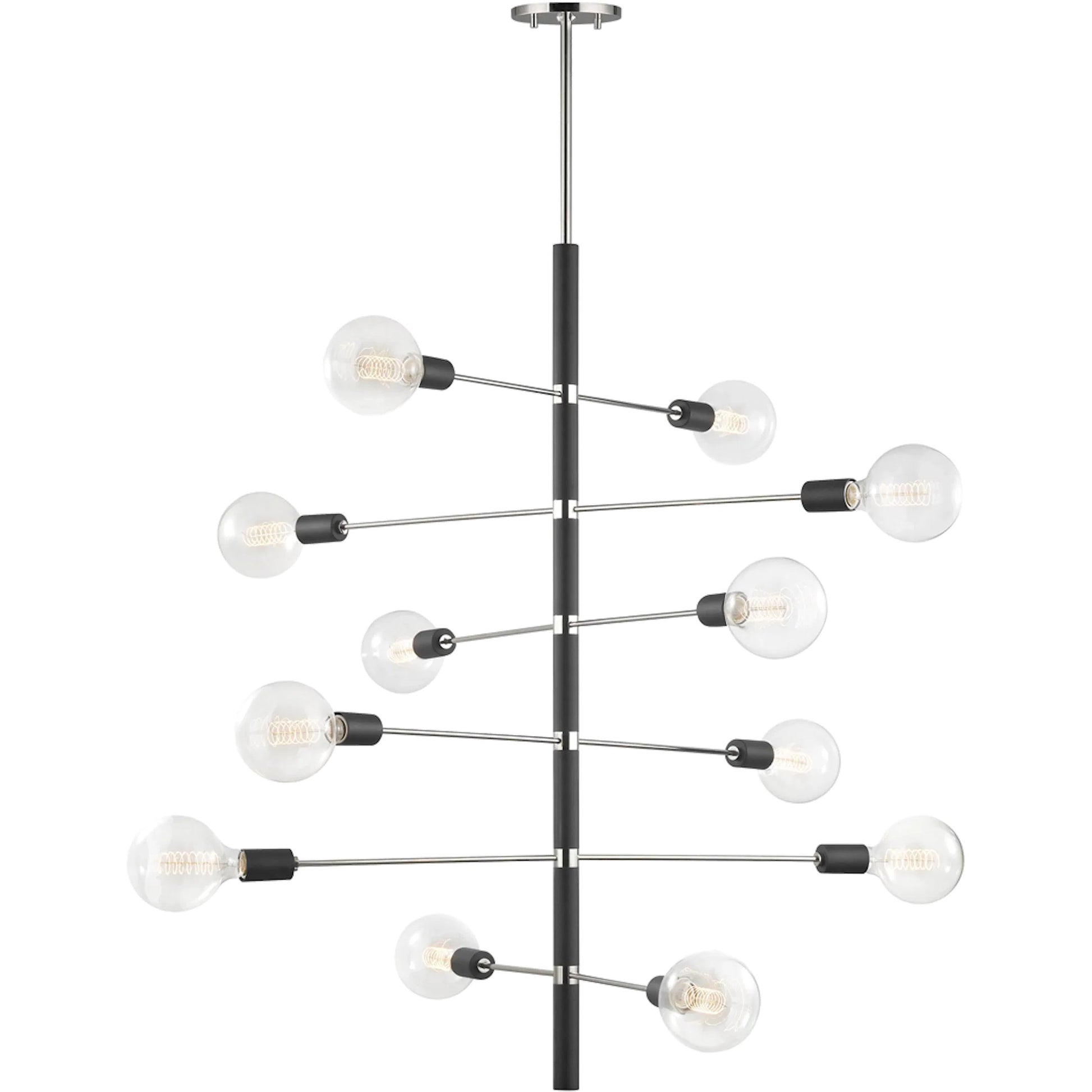 Abrams Wall Sconce by Hudson Valley in aged brass. Made from steel in a modern style.