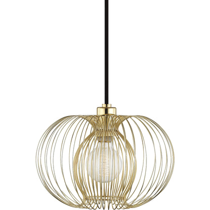 Jasmine Pendant by Mitzi. Made from steel in a modern style.