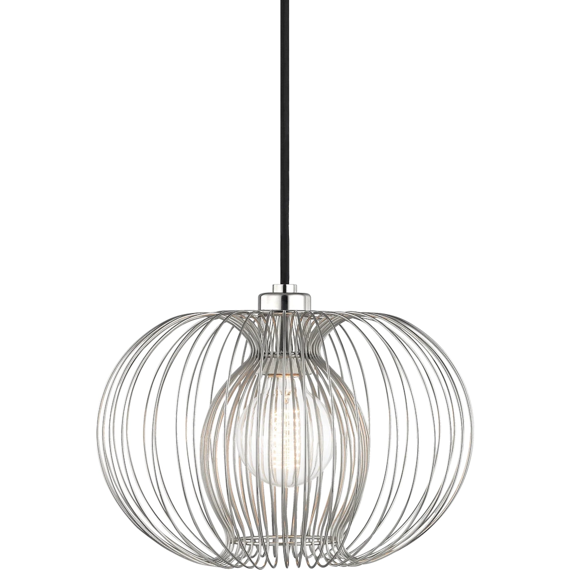 Jasmine Pendant by Mitzi. Made from steel in a modern style.