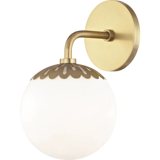 Paige Bath Bracket by Mitzi. Made from steel in a transitional style.