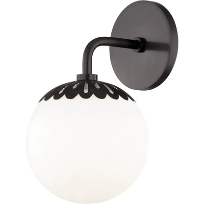 Paige Bath Bracket by Mitzi. Made from steel in a transitional style.