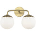 Paige Bath Bracket by Mitzi. Made from steel in a transitional style.
