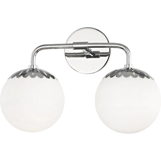Paige Bath Bracket by Mitzi. Made from steel in a transitional style.