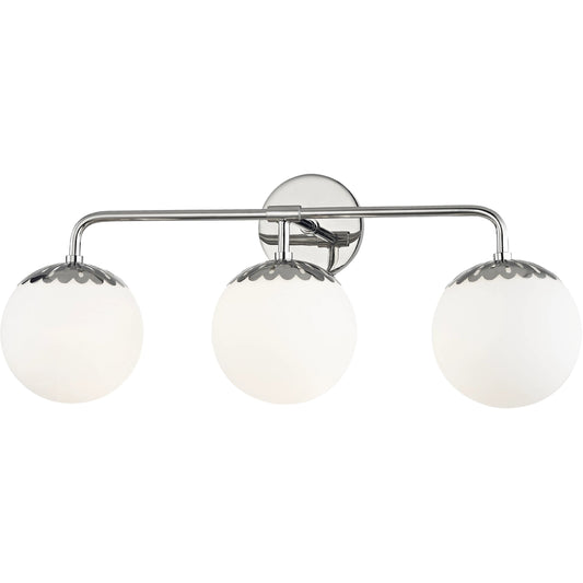 Paige Bath Bracket by Mitzi. Made from steel in a transitional style.
