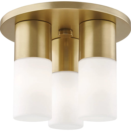 Lola Flush Mount by Mitzi. Made from steel in a modern style.