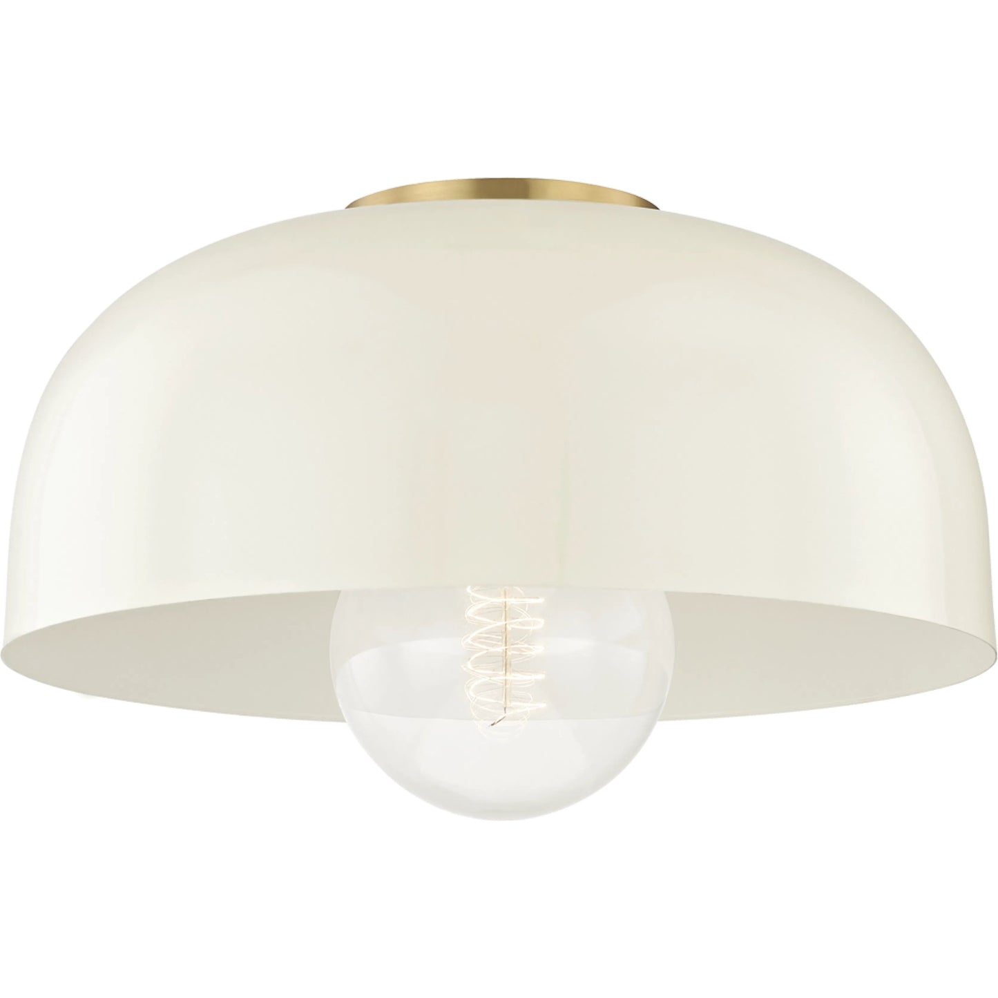 011 S-313442 | Primary Silo | Avery Semi Flush by Mitzi. Made from steel in a modern style.