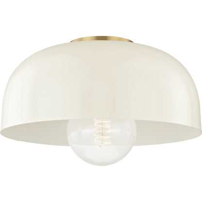 Avery Semi Flush by Mitzi. Made from steel in a modern style.