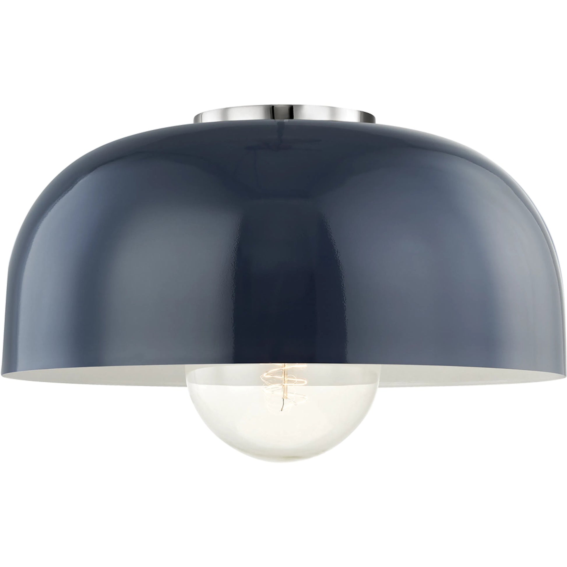 Avery Semi Flush by Mitzi. Made from steel in a modern style.