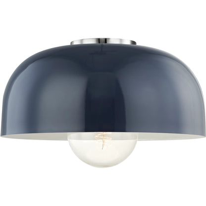 Avery Semi Flush by Mitzi. Made from steel in a modern style.