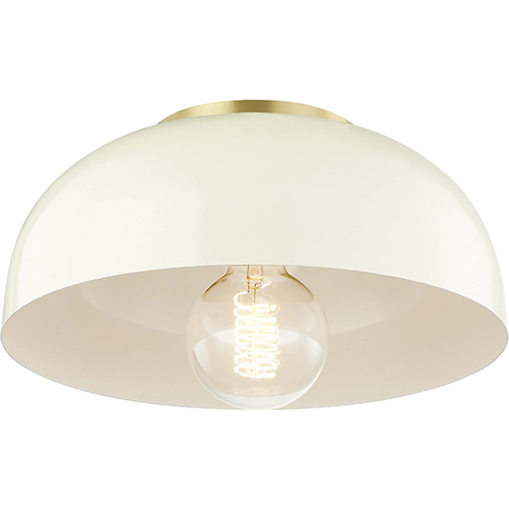 Avery Semi Flush by Mitzi. Made from steel in a modern style.