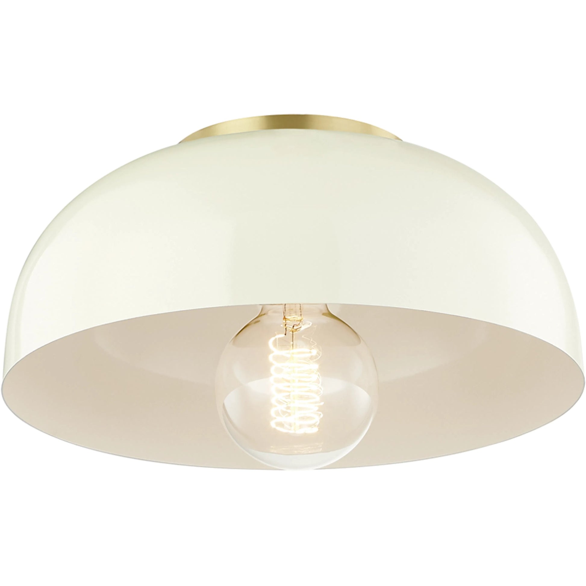 Avery Semi Flush by Mitzi. Made from steel in a modern style.