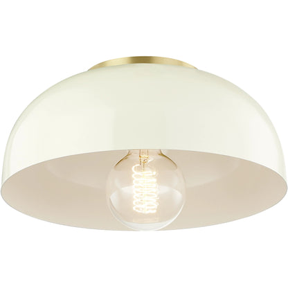 Avery Semi Flush by Mitzi. Made from steel in a modern style.