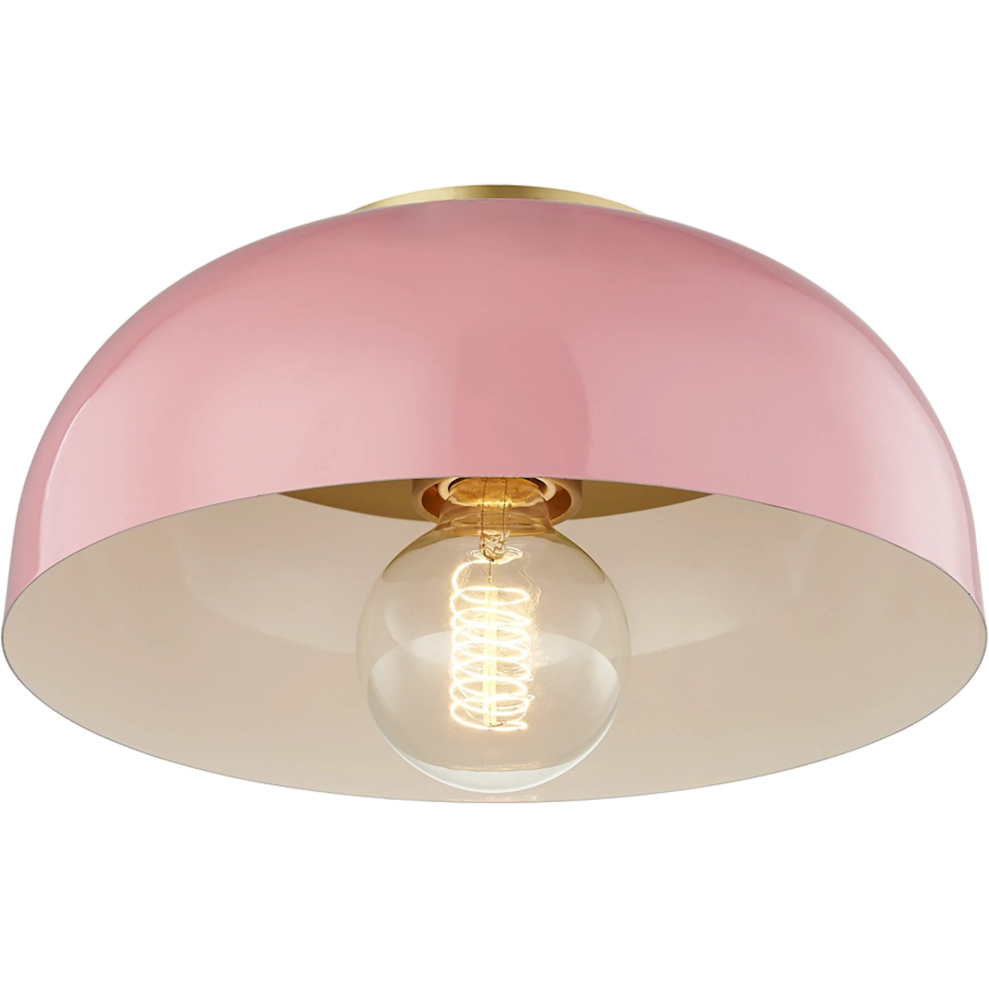 Avery Semi Flush by Mitzi. Made from steel in a modern style.