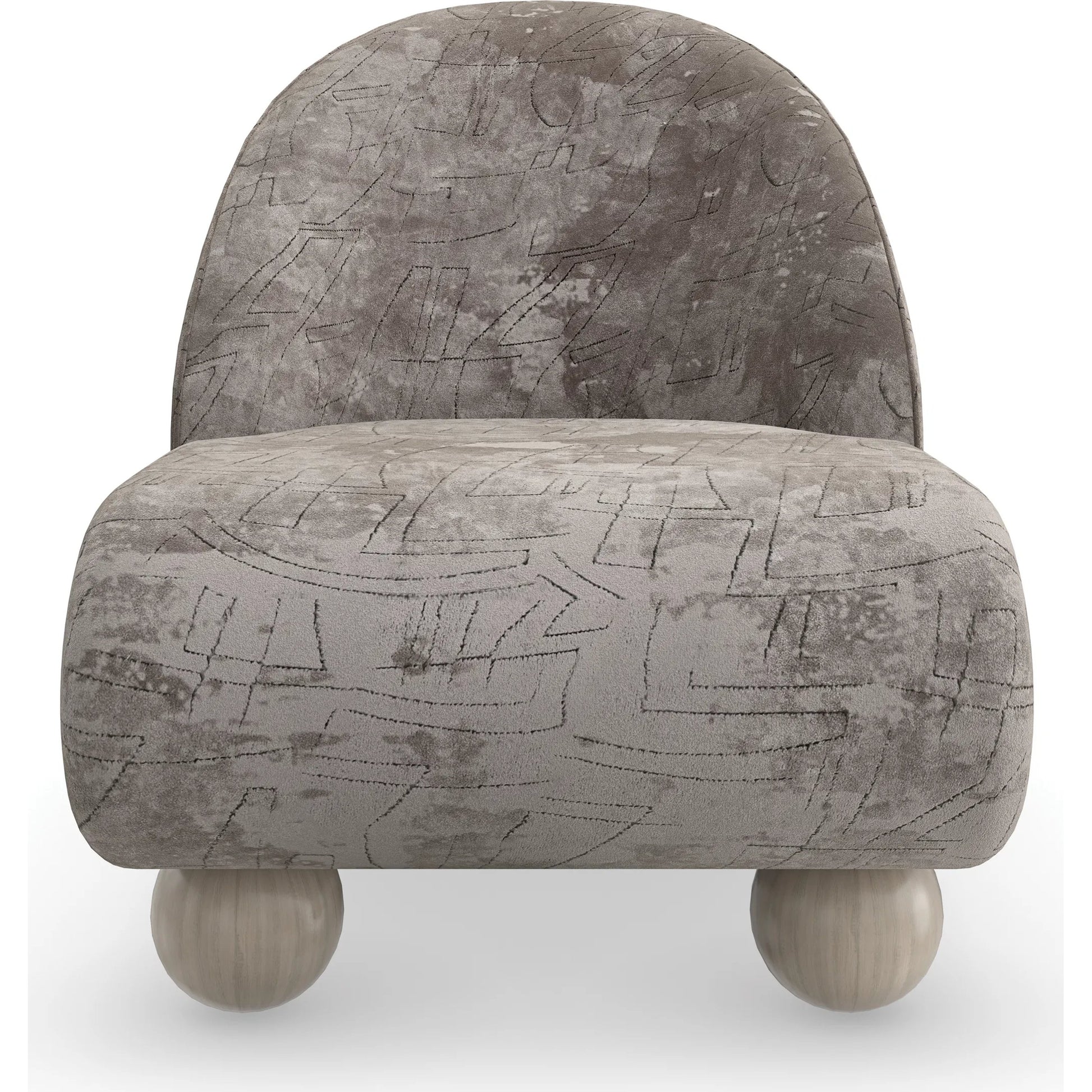 Bora Bora Accent Chair by Caracole in sabbia. Made from ash, japanese sen in a eclectic & global style.