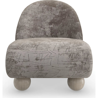 Bora Bora Accent Chair by Caracole in sabbia. Made from ash, japanese sen in a eclectic & global style.