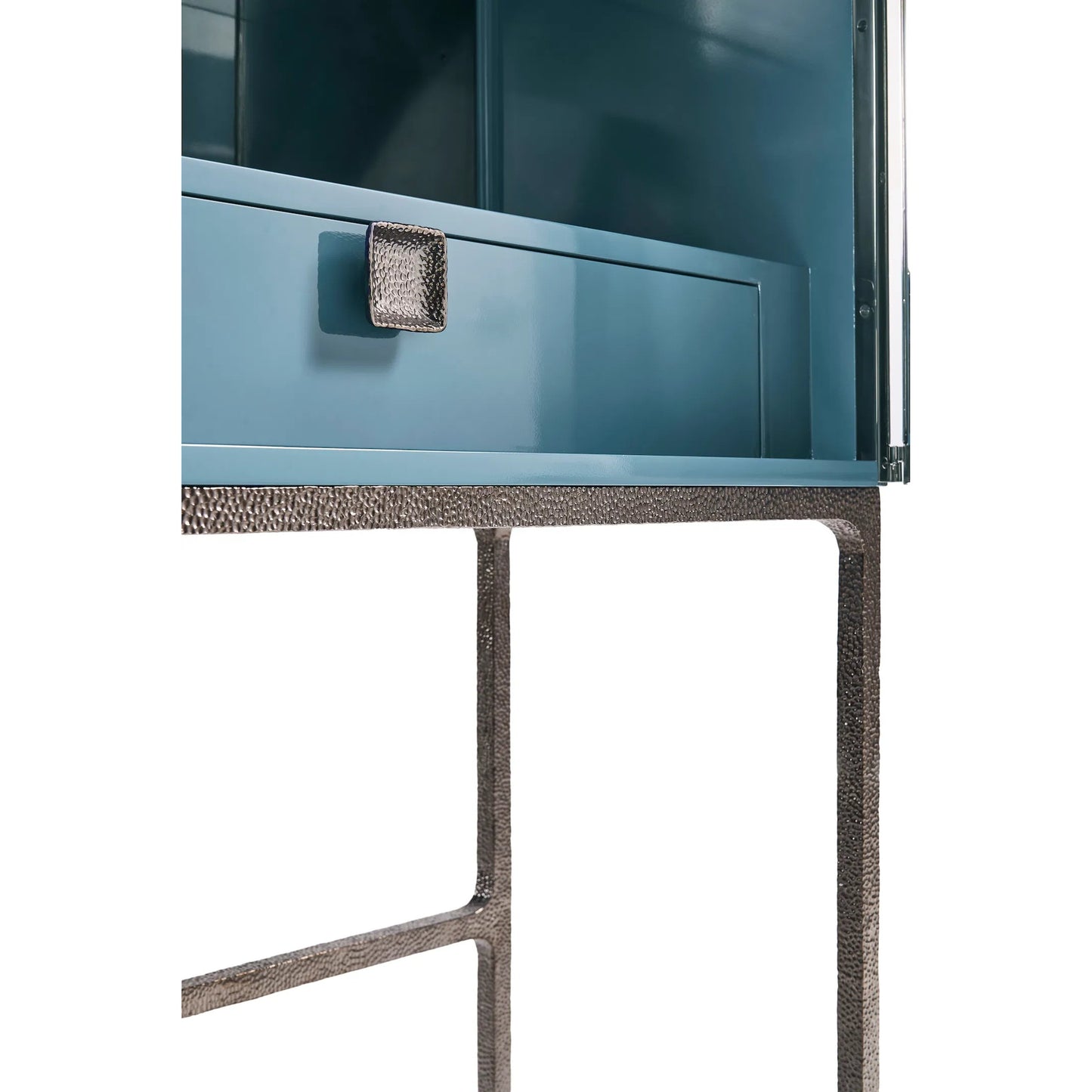 007 SI-2462623 | Closeup | Sapphire Bar Cabinet by Jonathan Charles in chocolate apricot oak. Made from straw in a eclectic & global style.