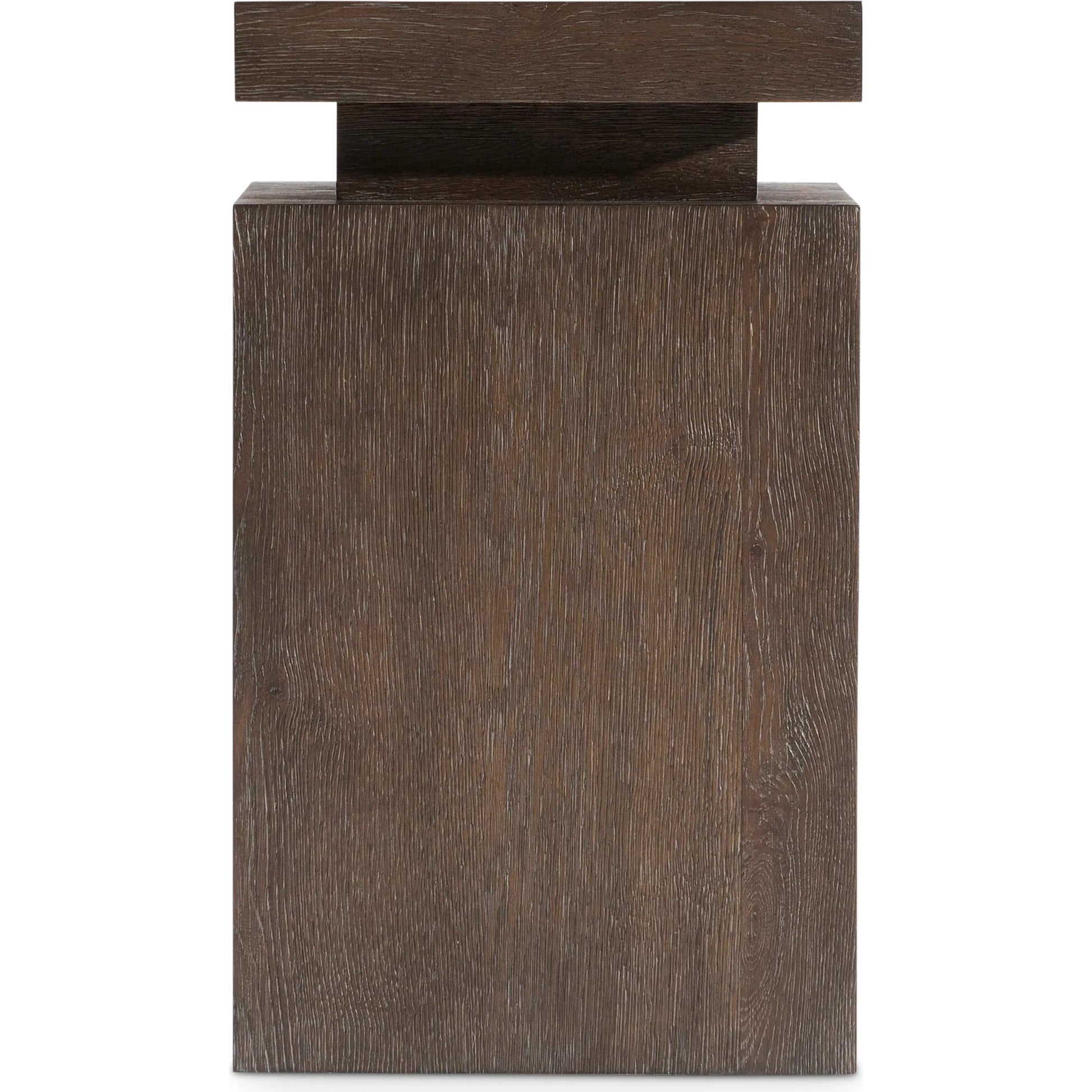 Outline Accent Table by Bernhardt in cassel. Made from wood in a transitional style.