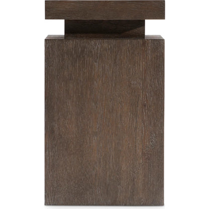 Outline Accent Table by Bernhardt in cassel. Made from wood in a transitional style.