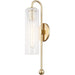 Skye Wall Sconce by Mitzi. Made from steel in a modern style.