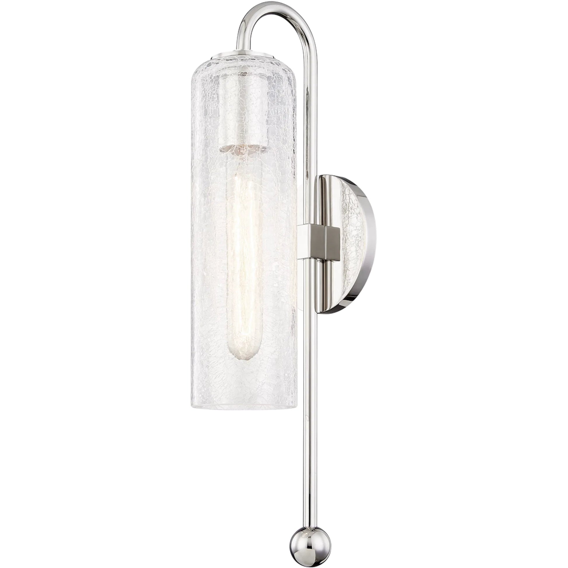 Skye Wall Sconce by Mitzi. Made from steel in a modern style.