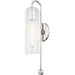 Skye Wall Sconce by Mitzi. Made from steel in a modern style.
