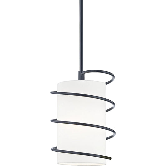 Carly Pendant by Mitzi. Made from steel in a modern style.